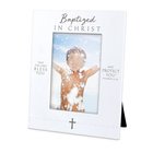 Photo Frame Precious Occasions: Baptized in Christ, Cast Stone (Numbers 6:24) Homeware