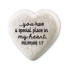 Scripture Stone: Hearts of Hope - Special Place (Phil 1:7) Homeware