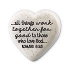 Scripture Stone: Hearts of Hope - Believe (Romans 8:28) Homeware