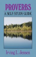 Self Study Guide Proverbs (Self-study Guide Series) Paperback