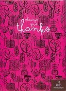 Trend Notes: Amylee Weeks - Always Give Thanks (1 Thess 5:16-18 NIV) (Pink) Stationery