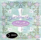 Napkins: God Bless You on Your Confirmations, Pale Green/Purple Homeware