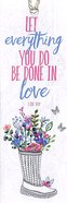 Bookmark Gardening: Let Everything You Do Be Done in Love (1 Cor:16) Stationery