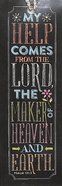 Bookmark Chalk With Tassel: My Help Comes From the Lord, the Maker of Heaven and Earth Stationery