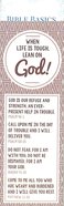 When Life is Tough, Lean on God! , Cream/Beige Pattern (10 Pack) (Bible Basics Bookmark Series) Stationery