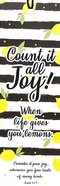 Bookmark With Tassel: Count It All Joy Stationery