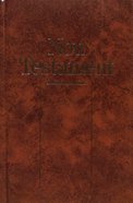 Catalan New Testament Brown Tan (Black Letter Edition) (For Spain France Andorra) Hardback