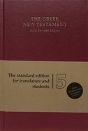 Greek New Testament Ubs5 Hardback