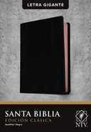 Ntv Santa Biblia Edicion Clasica Letra Gigante Black (Red Letter Edition) Imitation Leather