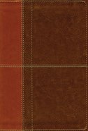 NIV Life Application Study Bible 3rd Edition Brown (Red Letter Edition) Premium Imitation Leather