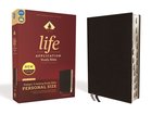 NIV Life Application Study Bible Third Edition Personal Size Black Indexed (Red Letter Edition) Bonded Leather