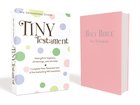 NIV Tiny Testament Bible Pink (Black Letter Edition) Imitation Leather