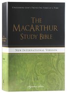 NIV Macarthur Study Bible Signature Series Hardback