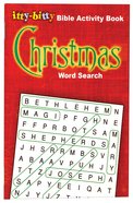 Activity Book Christmas Word Search (Itty Bitty Bible Series) Paperback