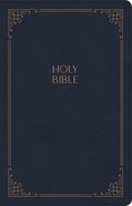 CSB Large Print Personal Size Reference Bible Navy (Red Letter Edition) Imitation Leather