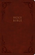 KJV Large Print Personal Size Reference Bible Burgundy (Red Letter Edition) (Red Letter Edition) Imitation Leather