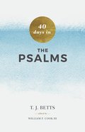 40 Days in Psalms Paperback