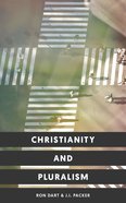 Christianity and Pluralism Paperback