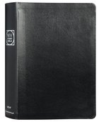 NIV Study Bible Large Print Black (Red Letter Edition) Fully Revised Edition (2020) Bonded Leather