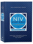 NIV Study Bible Personal Size (Red Letter Edition) Fully Revised Edition (2020) Paperback