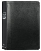 NIV Study Bible Large Print Black Indexed (Red Letter Edition) Fully Revised Edition (2020) Bonded Leather