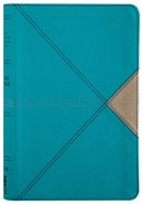NASB Thinline Bible Teal 1995 Text (Red Letter Edition) Premium Imitation Leather