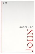 NIV Gospel of John Paperback