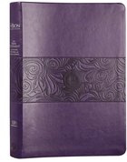 TPT New Testament Large Print Violet (Black Letter Edition) (With Psalms, Proverbs And The Song Of Songs) Imitation Leather