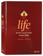 NIV Life Application Study Bible 3rd Edition Large Print (Red Letter Edition) Hardback