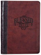 Journal With Zip Closure Brown With Ribbon Marker (Jer 17: 7) (Blessed Man Collection) Imitation Leather