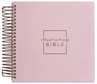 NIV Illustrating Bible Pink Faux Leather (Black Letter Edition) Spiral