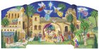 Advent Calendar: Bethlehem Nativity, Free Standing, Glitter Calendar