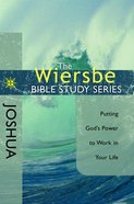 Wiersbe Study Series: Joshua Paperback