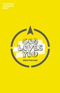 CSB God Loves You Bible For Kids eBook