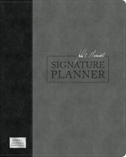 Undated Diary/Planner: John C. Maxwell Signature Planner Gray/Black Imitation Leather