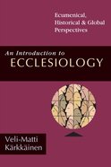 An Introduction to Ecclesiology Paperback