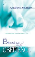 The Blessings of Obedience Paperback