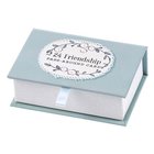 Box of Blessings: 24 Friendship Pass-Around Cards Light Blue/ Animals Box