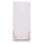 Magnetic Notepad With Pencil: New Every Morning Stationery