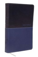 KJV Deluxe Gift Bible Blue (Red Letter Edition) Premium Imitation Leather