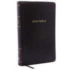 KJV Reference Bible Personal Size Giant Print Black (Red Letter Edition) Imitation Leather