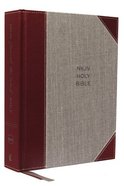 NKJV Journal the Word Bible Gray/Red (Red Letter Edition) Hardback
