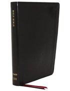 NET Bible Thinline Black Premium Imitation Leather