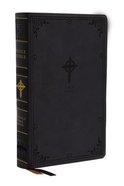 Nabre New American Catholic Bible Large Print Black Premium Imitation Leather