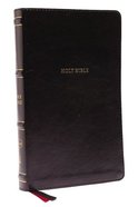 NKJV Thinline Bible Black (Red Letter Edition) Premium Imitation Leather