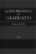 God's Promises For Graduates: Class of 2021 - Black NIV Hardback
