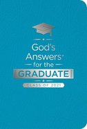 God's Answers For the Graduate: Class of 2021 - Teal NKJV Premium Imitation Leather