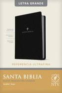 Ntv Santa Biblia Edicion De Referencia Ultrafina Letra Grande Negro Con Indice (Red Letter Edition) Imitation Leather