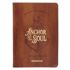 Journal: Anchor For the Soul, Brown Imitation Leather