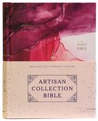 NRSV Artisan Collection Bible Pink Fabric Over Hardback